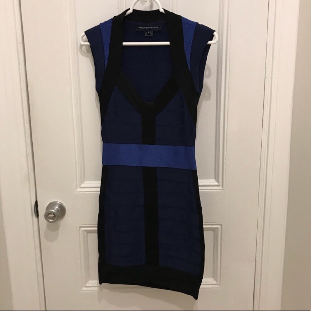 French Connection Ribbon Bandage Dress Size 4